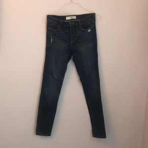 Abercrombie and Fitch dark wash jeans